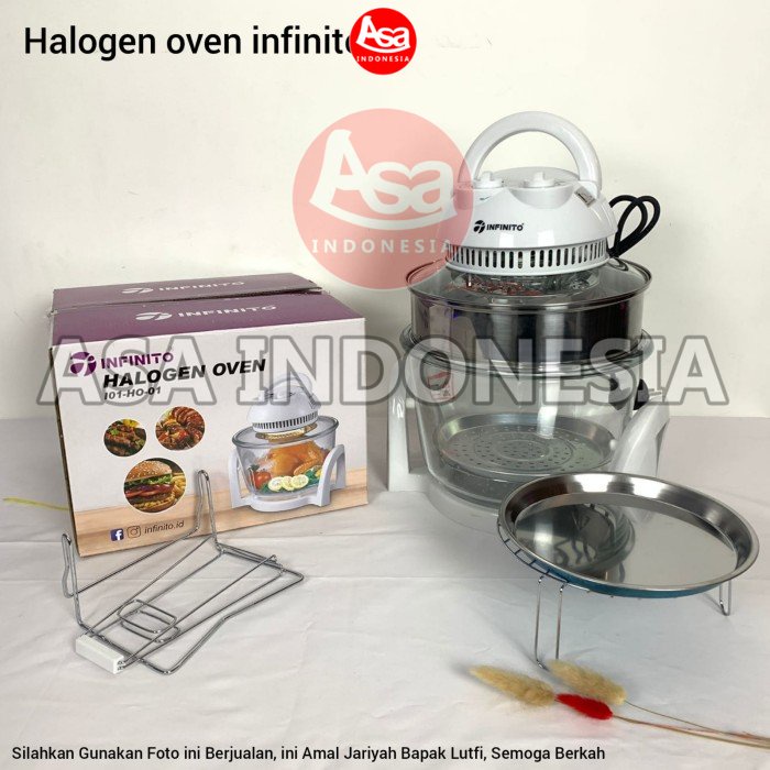 Halogen Oven Infinito / Oven kaca halogen - ASA Indonesia