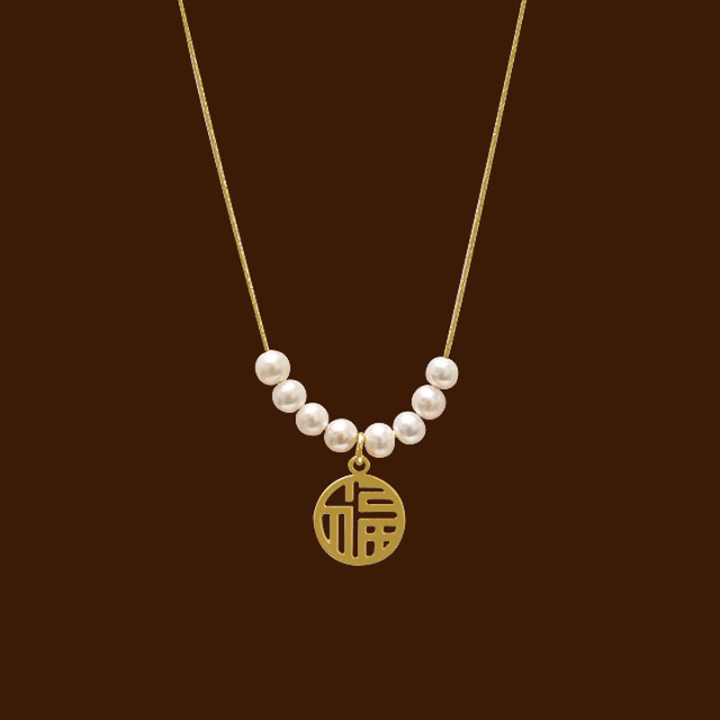 Kalung mutiara hoki titanium anti karat harga grosir bisa cod harga grosir bisa bayar di tempat