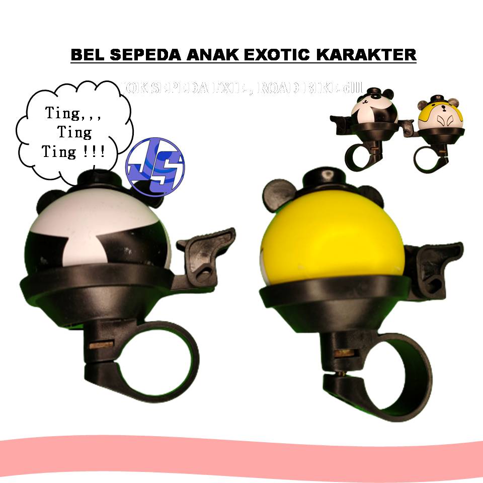 Bel Sepeda Anak Exotic ET-A165 Bel Sepeda Karakter Anak Lonceng Sepeda