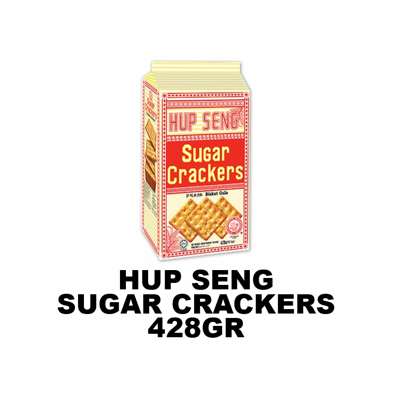 

Hup Seng Gula Sugar Crackers 428 gr - Hupseng Biskuit Gula 428 gr