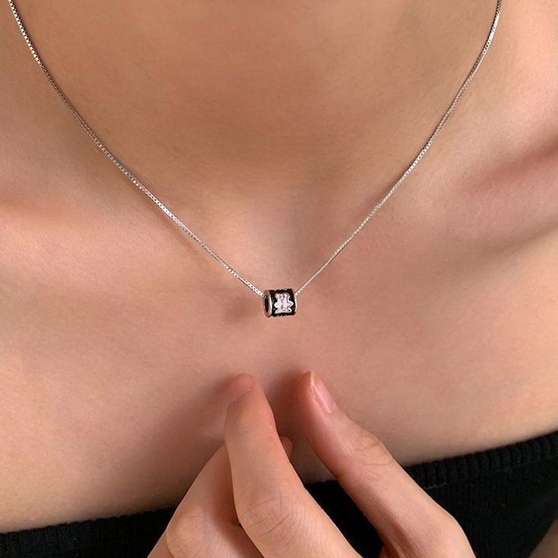 Kalung Geometri Bunga Bintang Berlian Imitasi Fashion Alloy Untuk Wanita