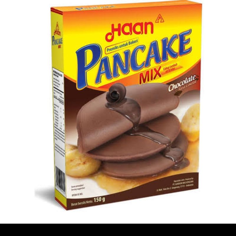 

Haan Pancake 180gr rasa coklat