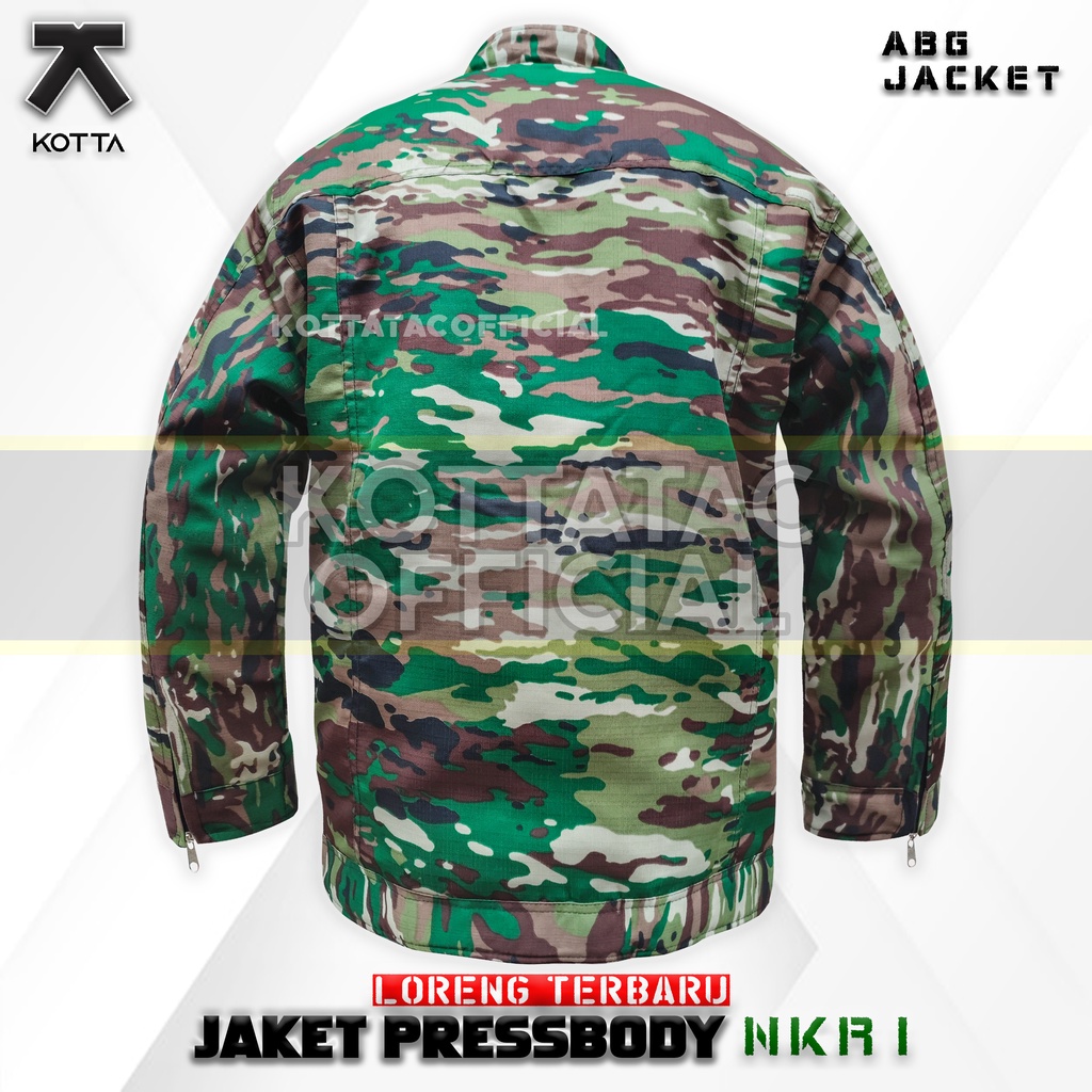 JAKET BOMBER LORENG NKRI TERBARU - JAKET KRU LORENG TNI NKRI TERBARU - JAKET LORENG MALVINAS KASAD NKRI TERBARU