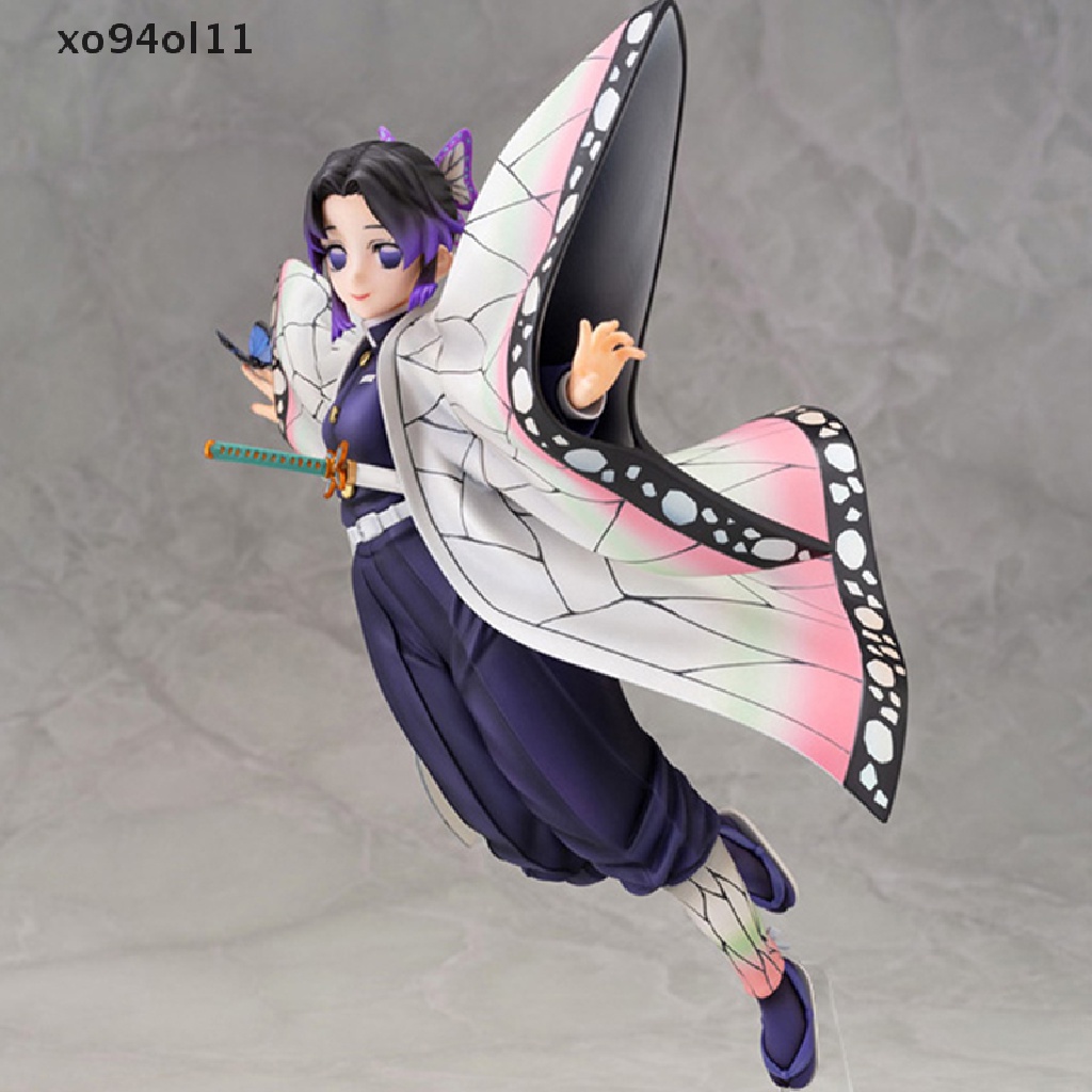 Xo 1Pc 20cm Demon Slayer Anime Figure Kochou Shinobu Action Kimetsu No Yaiba Figure OL