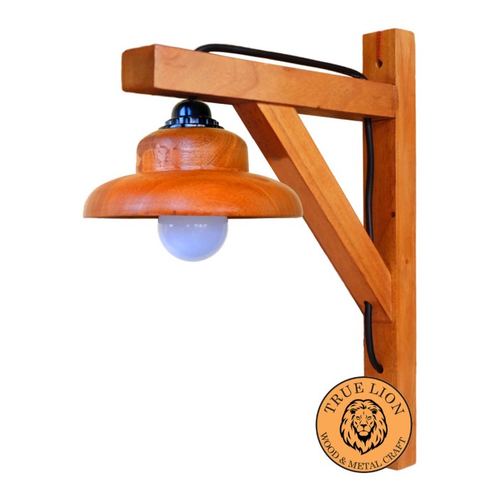LAMPU DINDING KAYU/LAMPU DINDING OUTDOOR