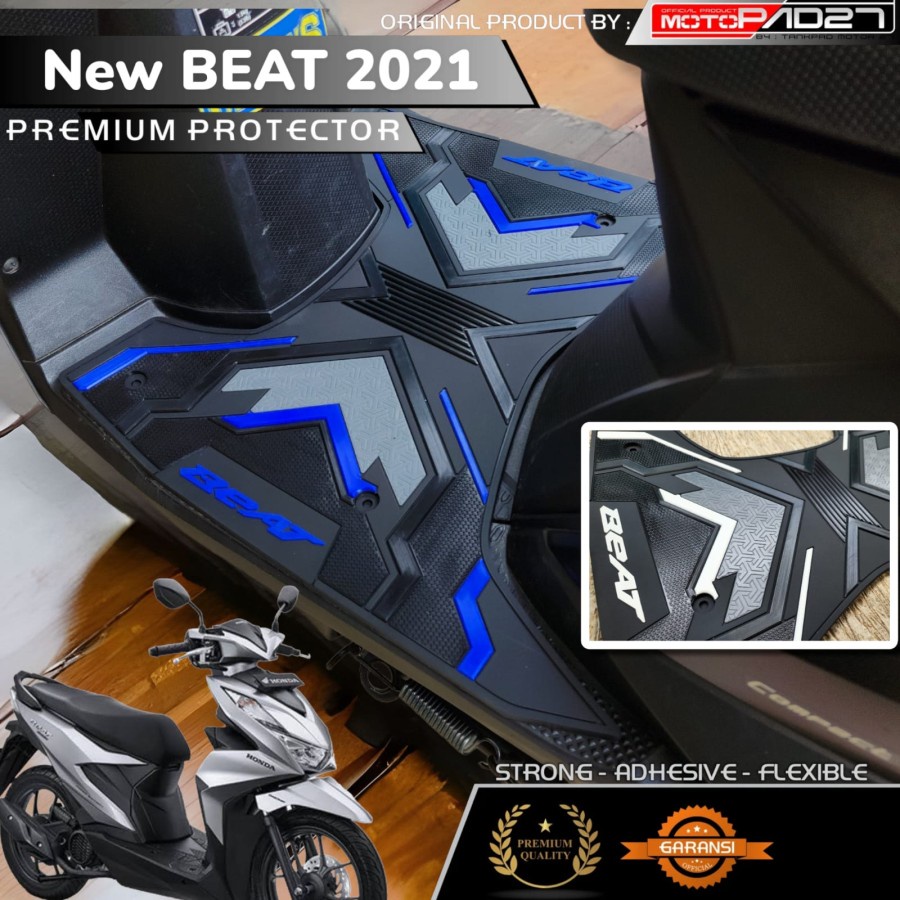Karpet Beat Deluxe CBS ISS Beat Street 2020-2023 alas pijakan kaki New Beat 2020-2023 Rubber Motif