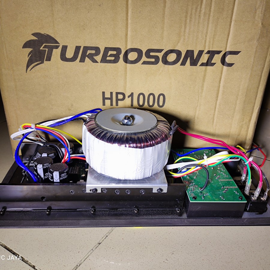 Turbosonic Mesin Kit Power Amplifier Aktif model huper original 1000 Watt HP1000 / HP1000BT / HP 1000