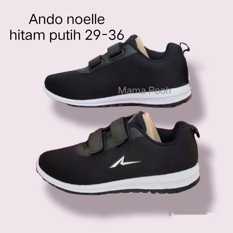 sepatu sekolah anak perempuan ando original SD