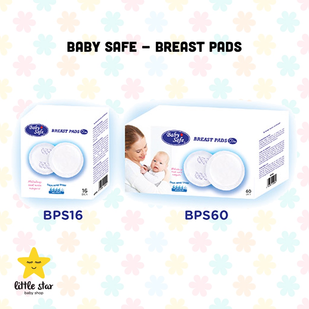 BabySafe Breast Pad | Pembalut Menyusui | Lapisan Bra Maternity