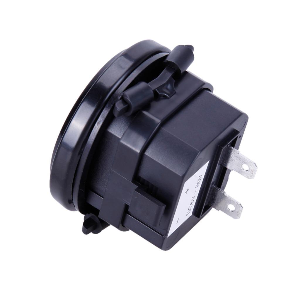 [Elegan] Jam Meter Marine Bulat Anti Air Mesin Moto Auto Car Gauge Timer Industri