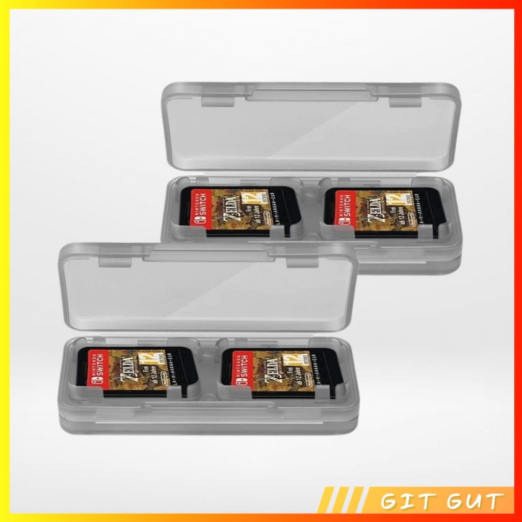 Nintendo Switch Game Card Cartridge Case Box Storage 4 in 1