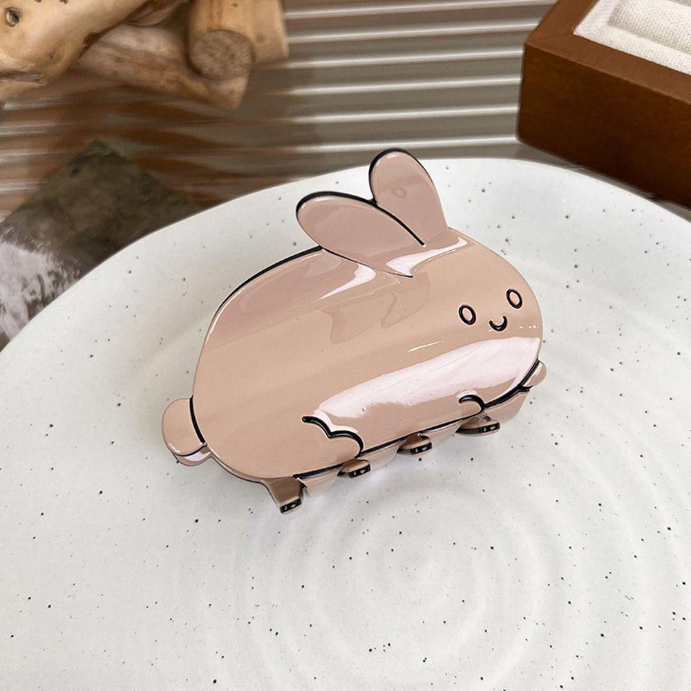 Agustina Asetat Kelinci Rambut Cakar Pesta Elegan Fashion Hiasan Kepala Ins Hiu Klip Baru Rambut Menangkap Hewan Manis Rambut Klip Strawbery Wanita Hairgrips