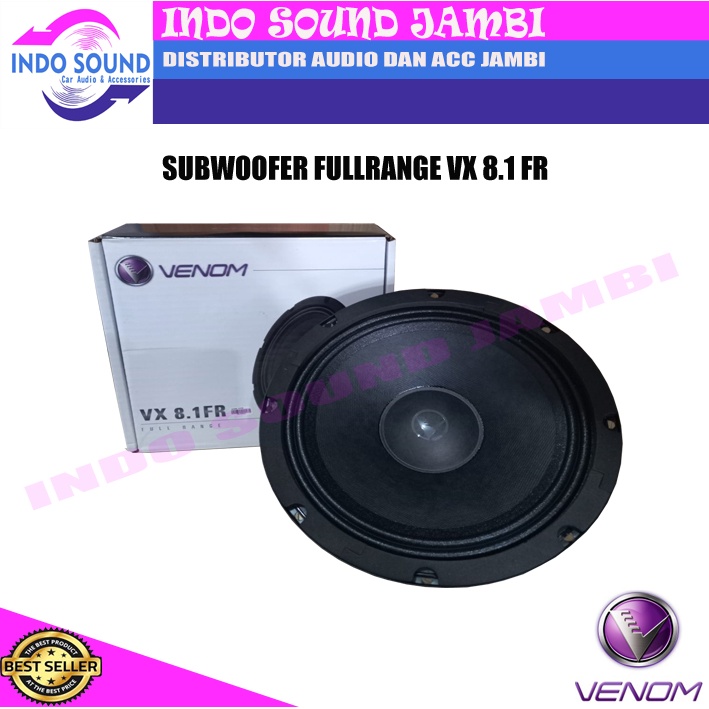FULLRANGE SPEAKER VENOM VX 8.1 FR
