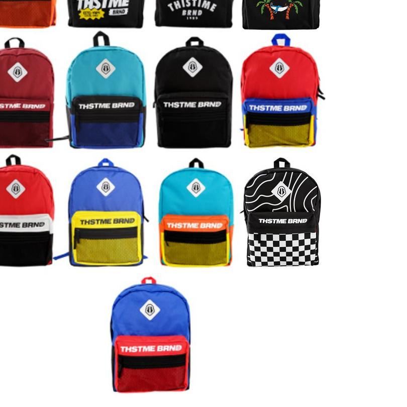 ☑ Thistime Brand New Bagpack  ( Tas Sekolah ) ✬