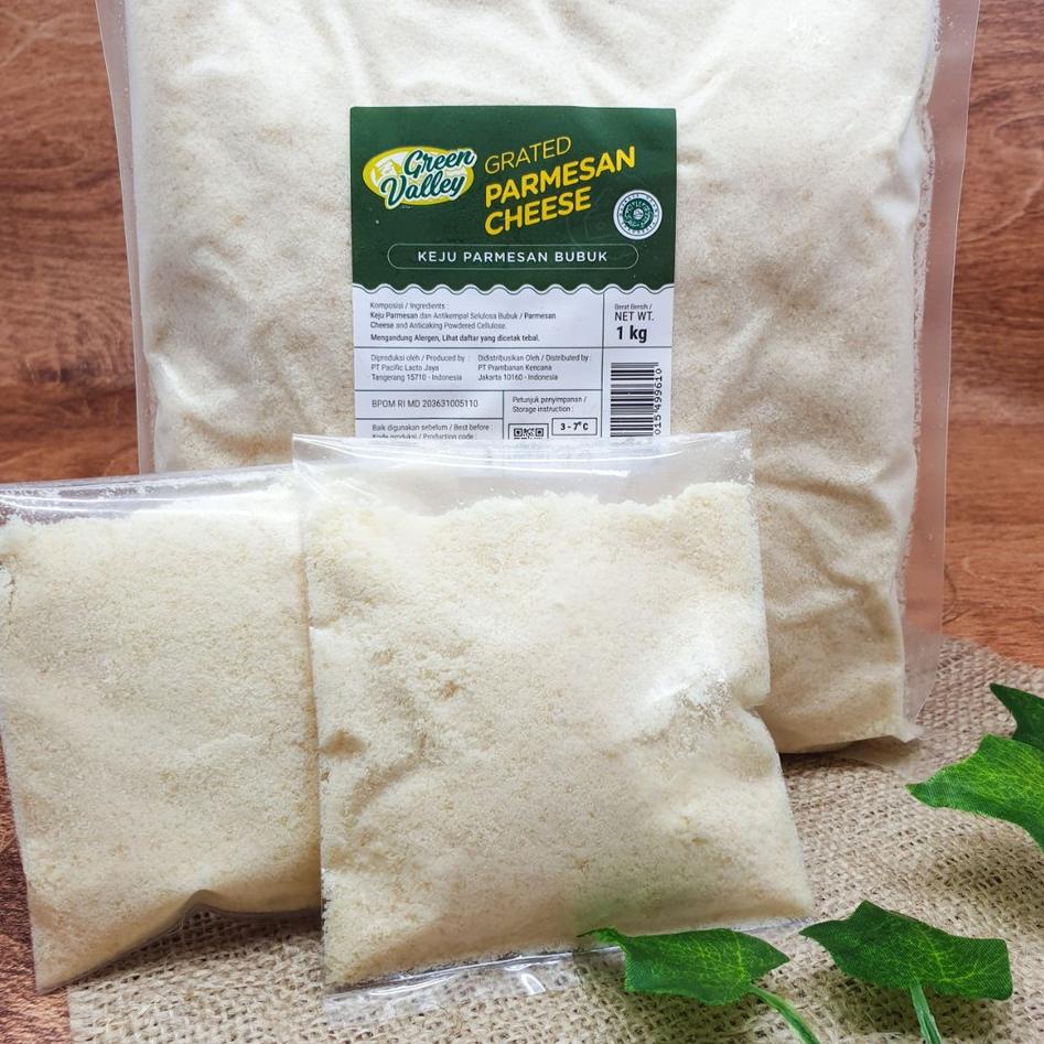 

⚡TOK SIAP 【COD Green Valley Grated Parmesan Cheese Repack 50 G / 100 gr