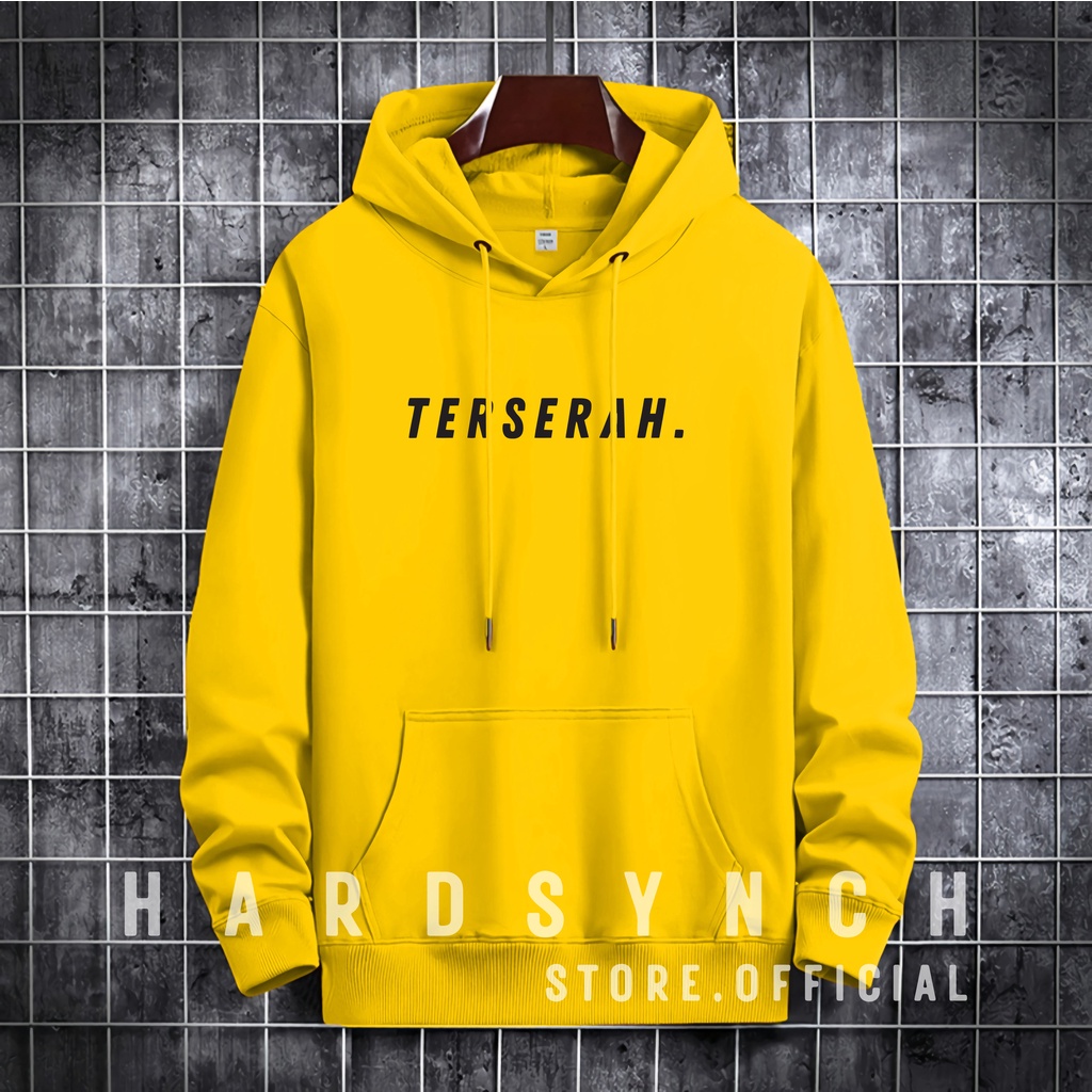 Sweater Hoodie Terserah Unisex ( Pria &amp; Wanita ) Premium Quality S-XXL Cotton Fleece / Sweater Korean Style / Sweater Hoodie / Sweater Polos / Sweater Wanita / Sweater Pria / Sweater Hoodie Distro Original