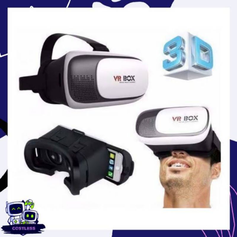 VR BOX VIRTUAL REALITY 3D TERJAMIN