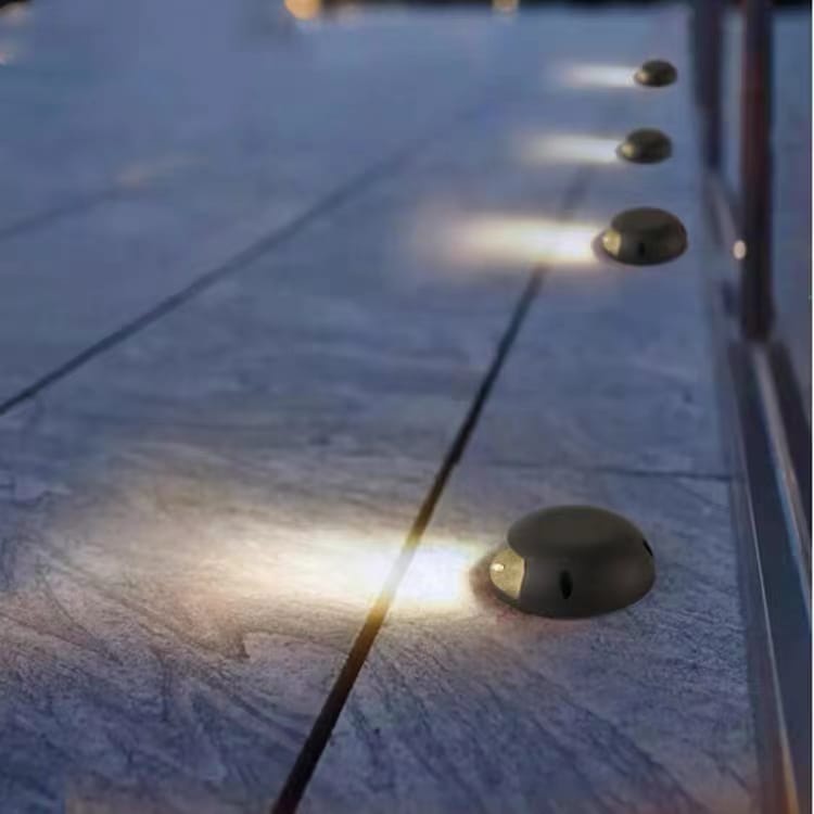 Lampu Lantai Outbow Taman 4w Led Lampu Tangga Dinding 1 Arah 4 Watt