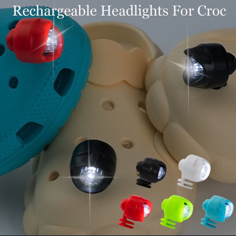 1pc 3mode Lampu LED Klip Hiking Camping Lubang Peringatan Aman Sepatu Footlight Tahan Air Gua Sepatu Lampu Aksesoris Olahraga Luar Ruangan