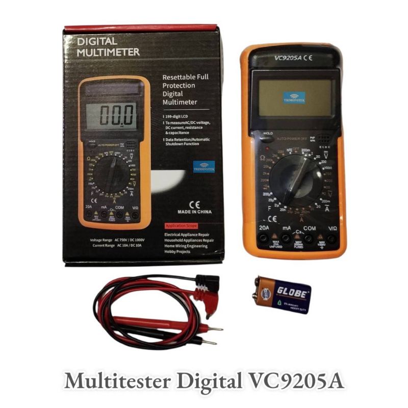 multitester digital vc9205A