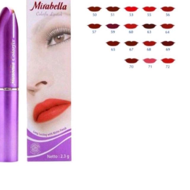 ❊ Mirabella Cororfix Cool Lipstik matte ۝