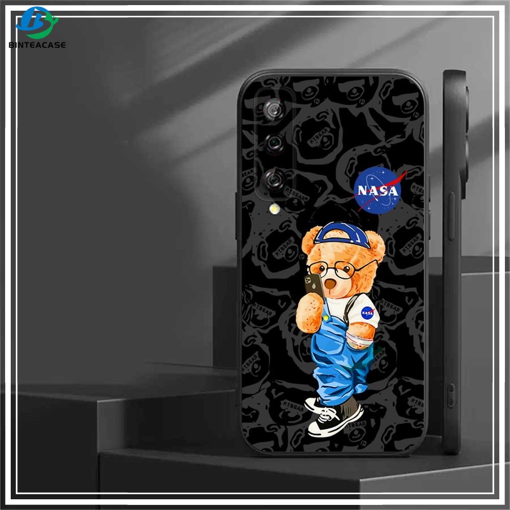 Huawei P30 Lite Nova 5T Nova 3i Nova 7i Y6P Y7A Y6 Pro Y7 Pro 2019 Y9S Kartun Koboi Muppet Bear Silikon Casing Ponsel Binteacase