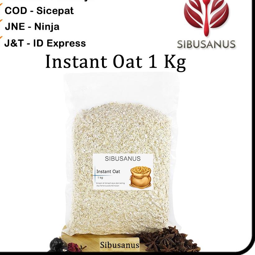 

✵ Instant Oat 1 KG Gandum Instant 1 KG OATMEAL Instant Gandum Oatmeal Import 1 KG ☝