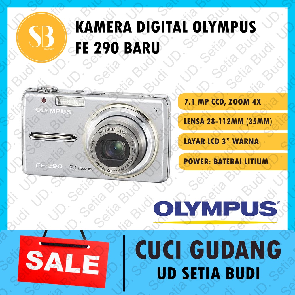 Kamera Digital Olympus FE 290 Made in Japan Baru dan Murah