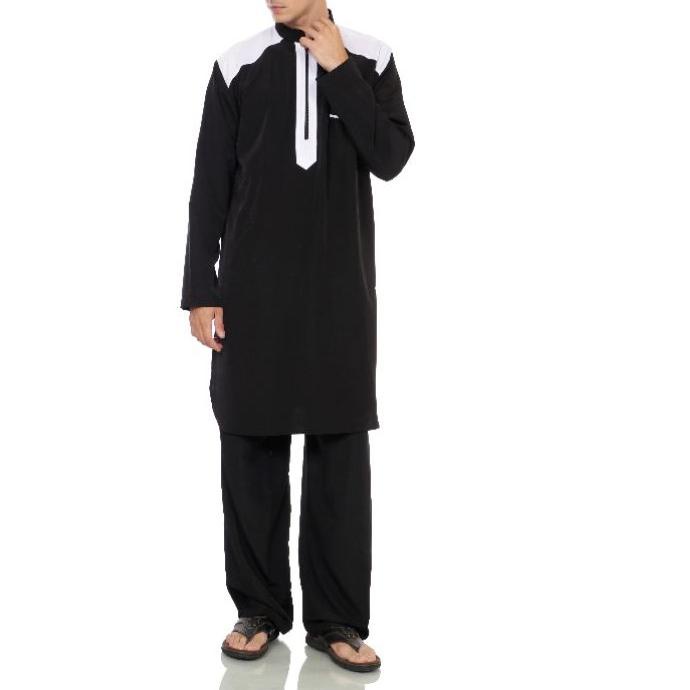 ✹ Baju Muslim Pria - Setelan Pakistan Rafvero - Baju muslim koko Rafvero - Pakistan Rafvero Original
