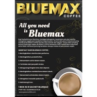 KOPI BLUEM4X kopi herbal kesehatan khusus pria harga 1 box isi 10sachet