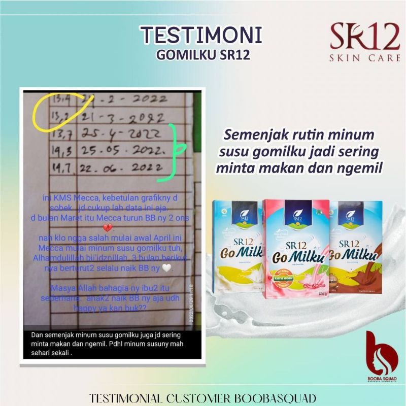 GOMILKU SUSU BUBUK ETAWA SR12 PENAMBAH NAFSU MAKAN DAN BERAT BADAN ANAK