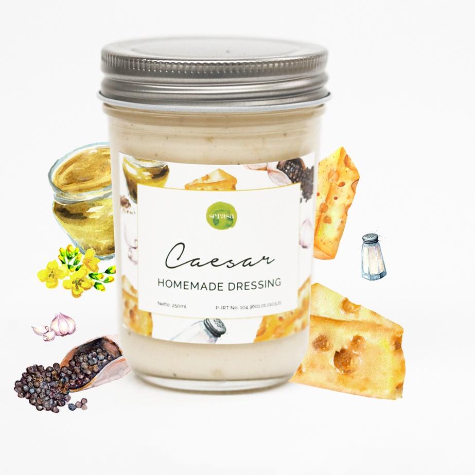 

Promo |KG4|Caesar Dressing In Jar by Serasa Salad [Vegetarian - Gluten Free]