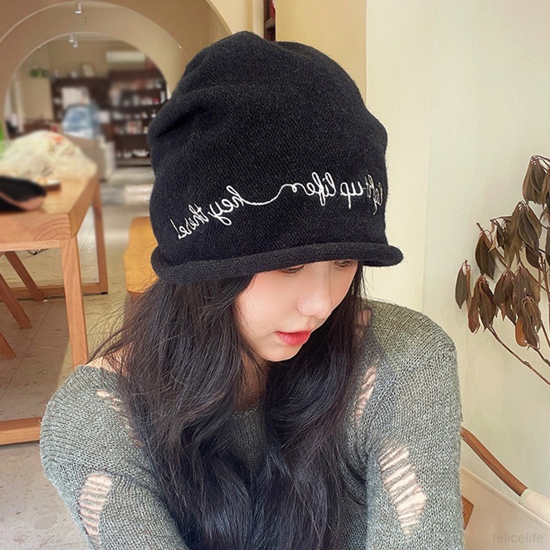 Topi Wanita Warmth Heap Hat Topi Bonet Fashion