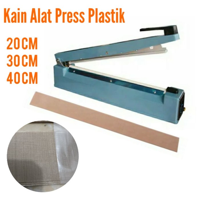 [Sealer ] Kain Alat Press Plastik 30 Cm, Kain Sealer, Elemen Kain Impulse Sealer [Sisealer]