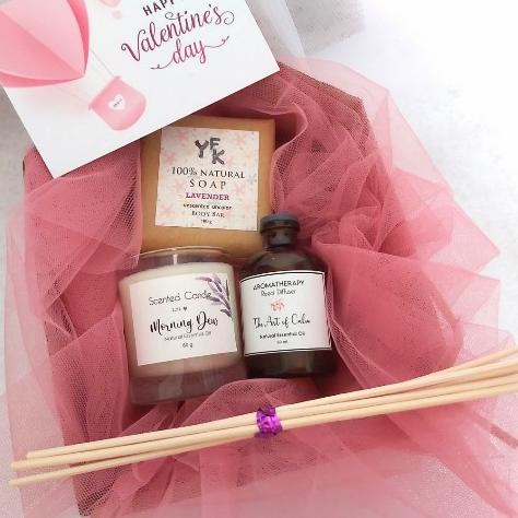 

Spesial Valentine Day Hampers Valentine Aromatherapy Gift