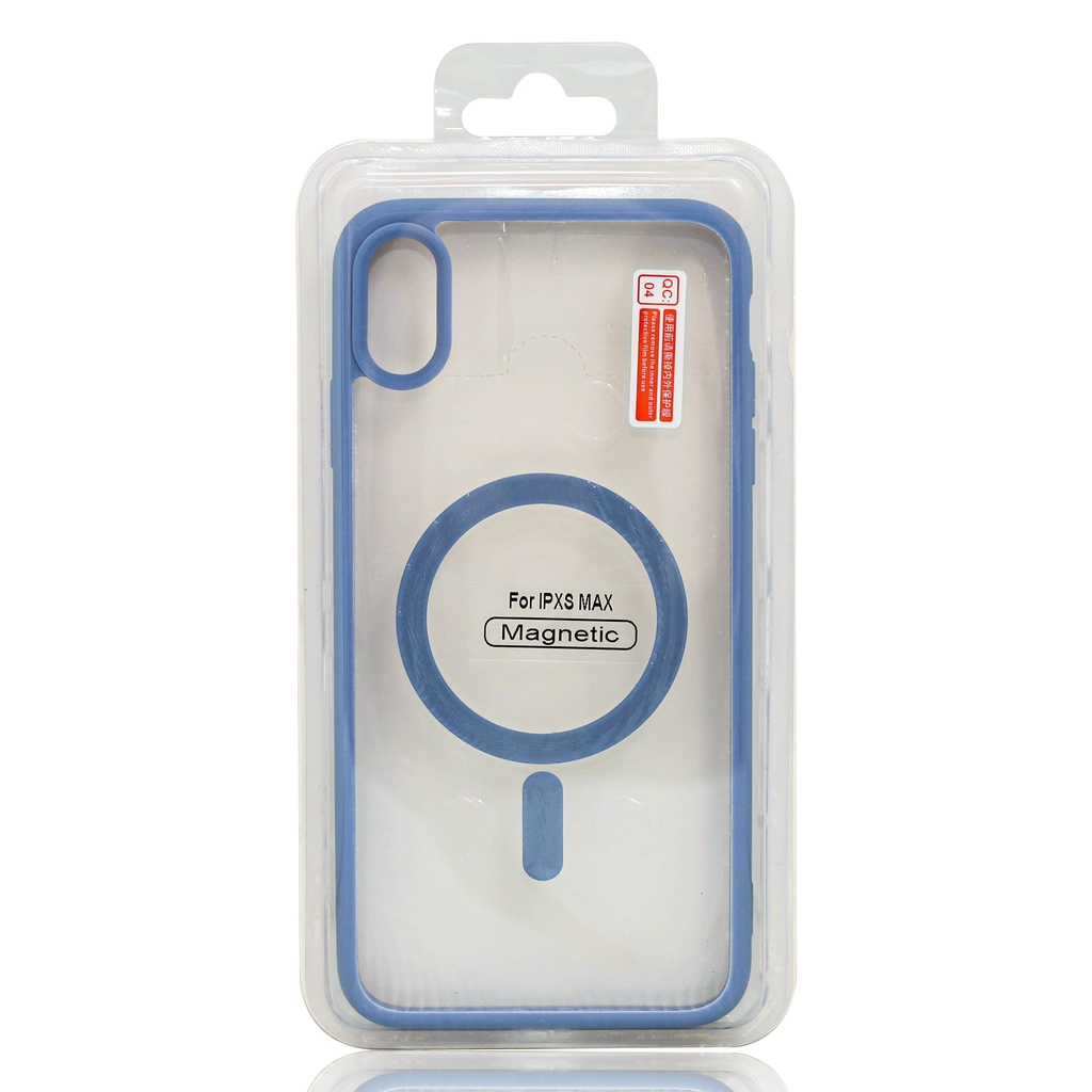 Casing iPhone 13 6.1 | 14 6.1 | 14 Pro Max 6.7 Clear Hard Case Magsafe Color Magnetic Hybrid