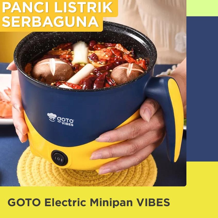 ✱ Goto Vibes Electric Pan Panci Listrik Elektrik Serbaguna Multifungsi ➾