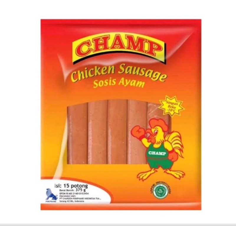 

Champ Sosis Ayam 15pcs 375gr