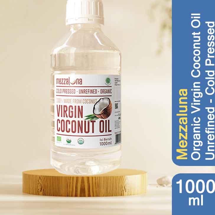 

♥ Organik Mezzaluna 1 Liter E Extra Minyak kelapa virgin Ω
