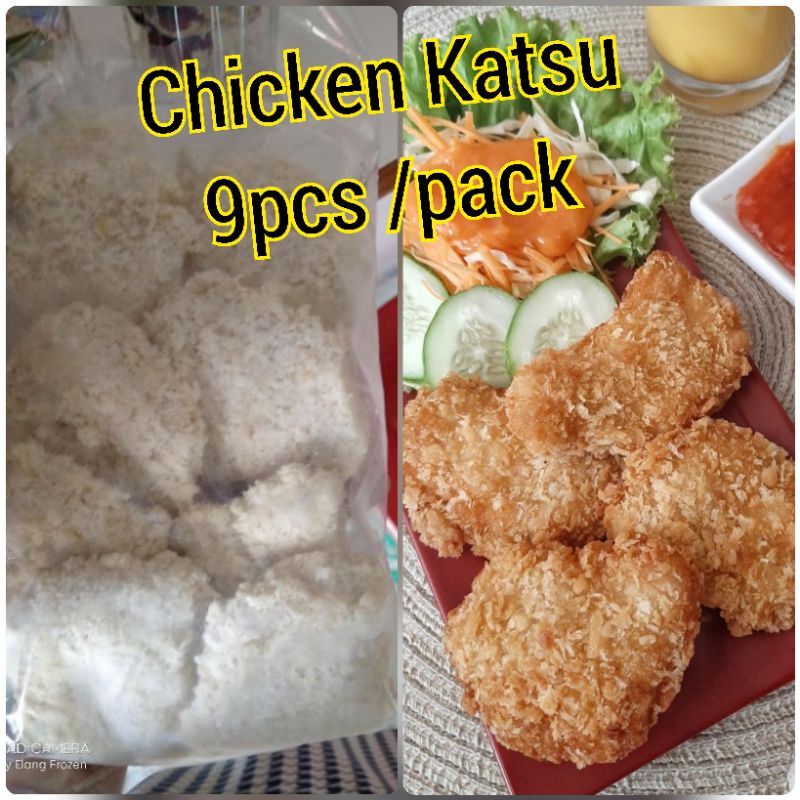 

Chicken Katsu Ayam Katsu isi 9 pcs bento homemade nugget