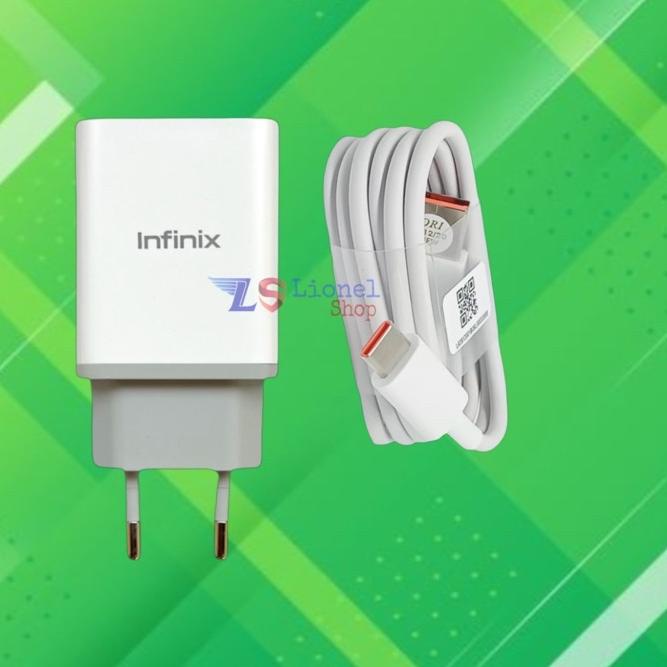 ➶ Charger Infinix Original Type C Fast Charging Infinix Note 8 - Note 10 Pro - Note 11 Nfc - Hot 11 