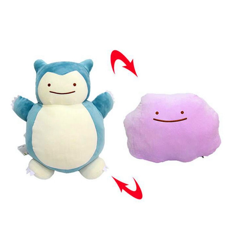 Mainan Hadiah 4-8 ''Pokemon Pikachu Bulbasaur Ditto Metamon Cushion Mainan Anak Mewah