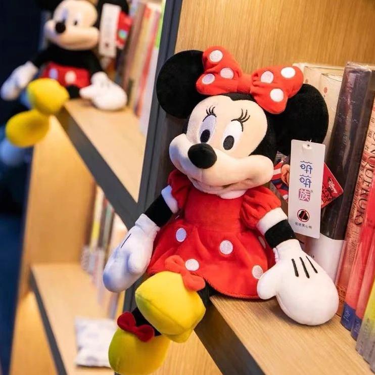 ❈ Boneka Miki Mini / Boneka Mickey Mouse Minnie Mouse Ukuran Kecil S 30cm Termurah ❁