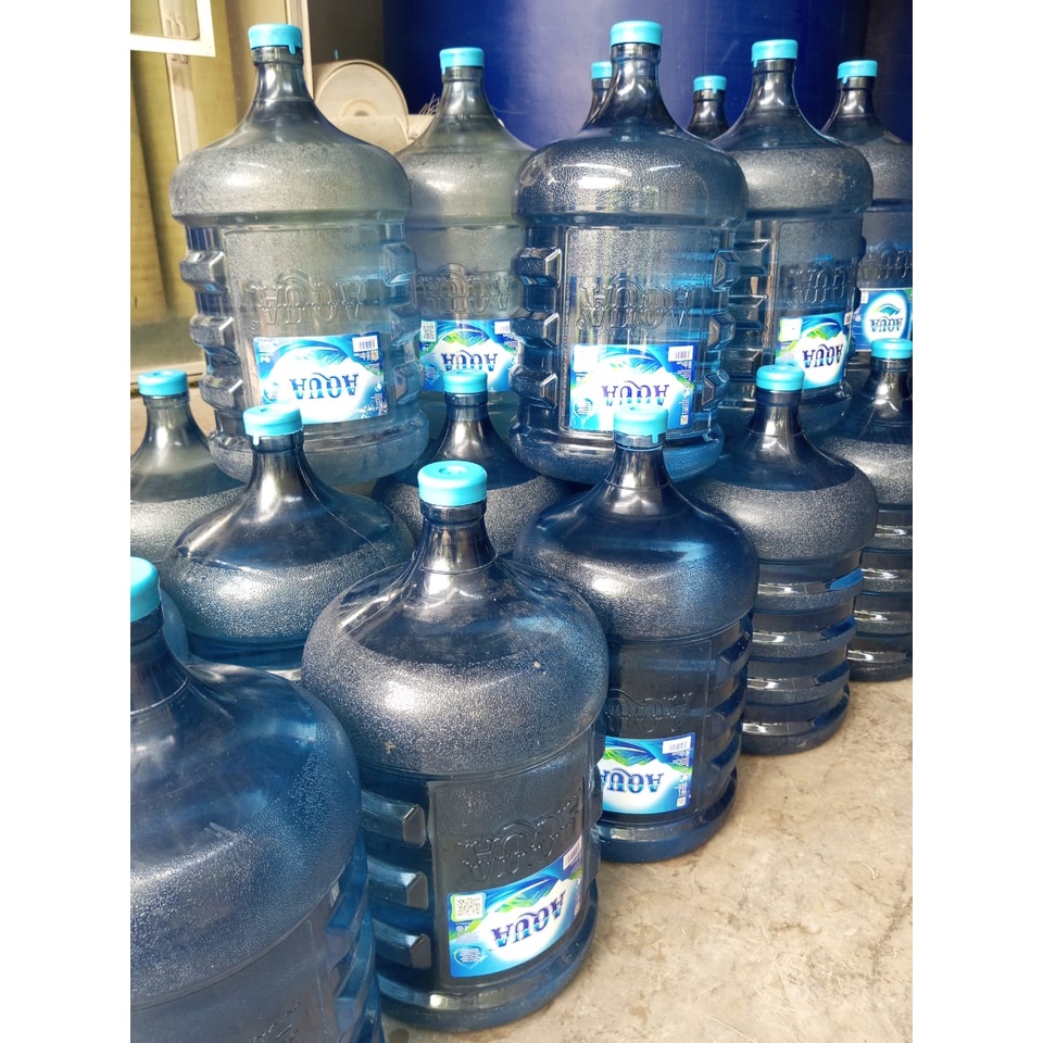 galon kosong aqua 19 liter bagus