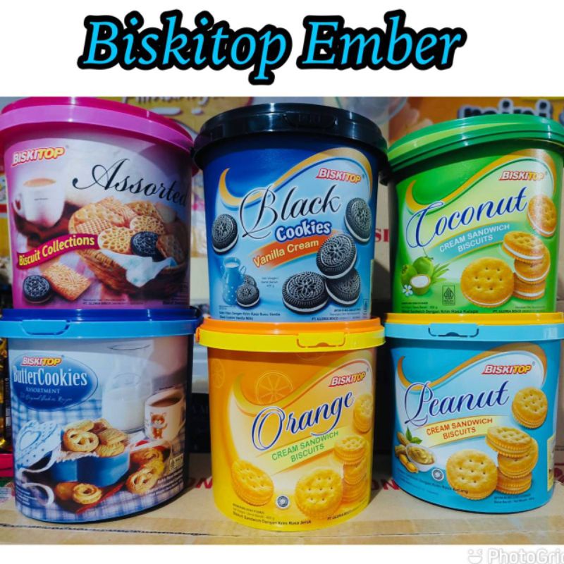 Jual promo wafer biskitop butter cookies assorted black cookies 400gram Shopee Indonesia