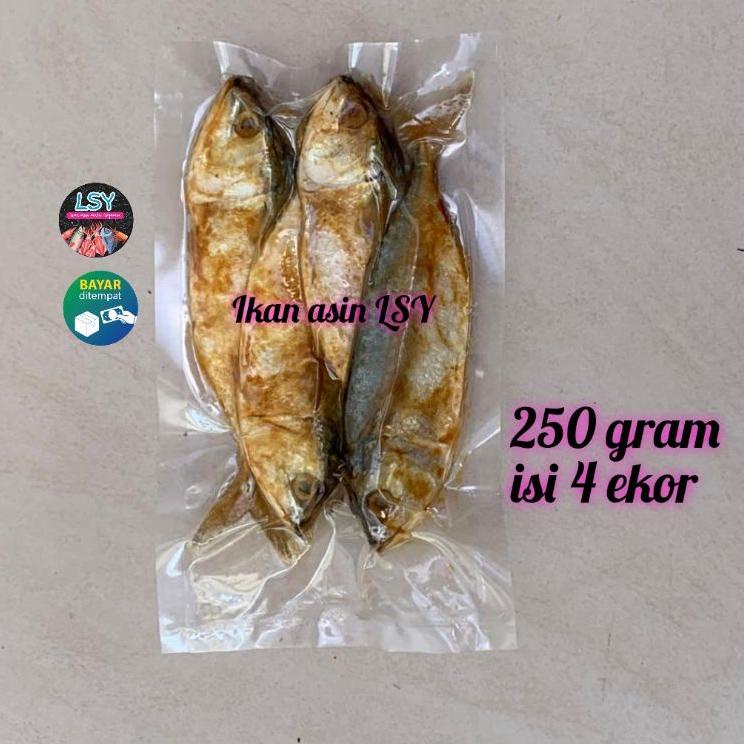 

Terlaku... ikan asin peda merah / kembung baceman (size jumbo) produk pilihan 250 gram