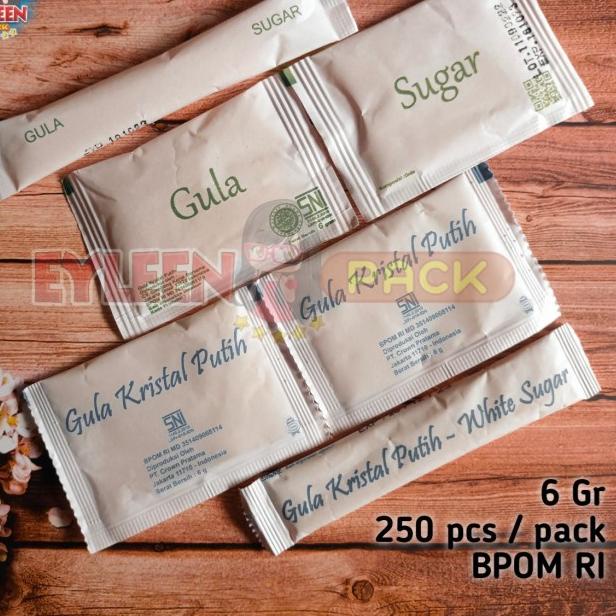 

❉ White Sugar Sachet / Gula Putih Sachet isi Gula Hotel Sachet ❋