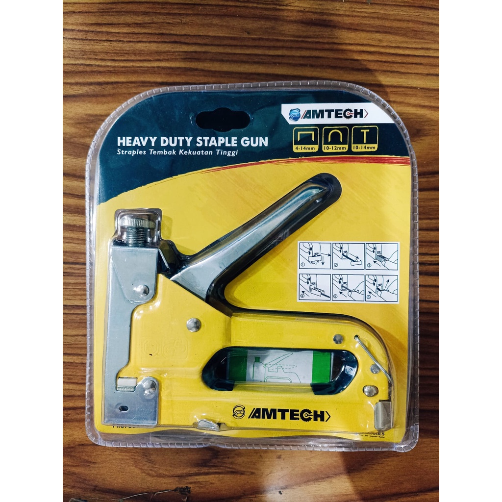 MOLLAR Staple Gun 3 in 1 Way Heavy Duty Staples Tembak hekter jok