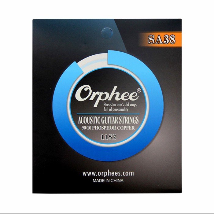 Senar Senar Gitar Orphee Sa38 Original Senar Gitar Orphee Akustik 011