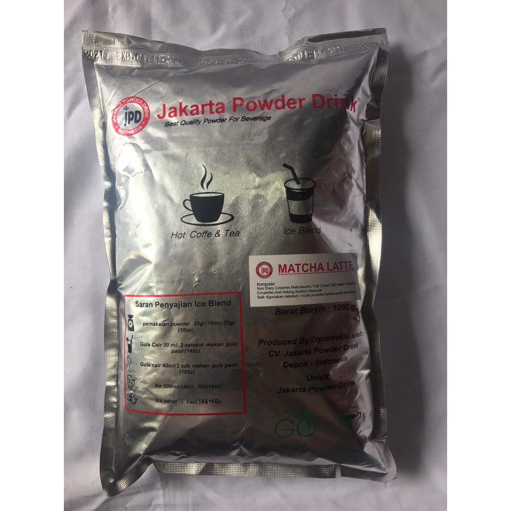 

✨NEW✨ -POWDER BUBUK MINUMAN RASA MATCHA LATTE- 1.1.23